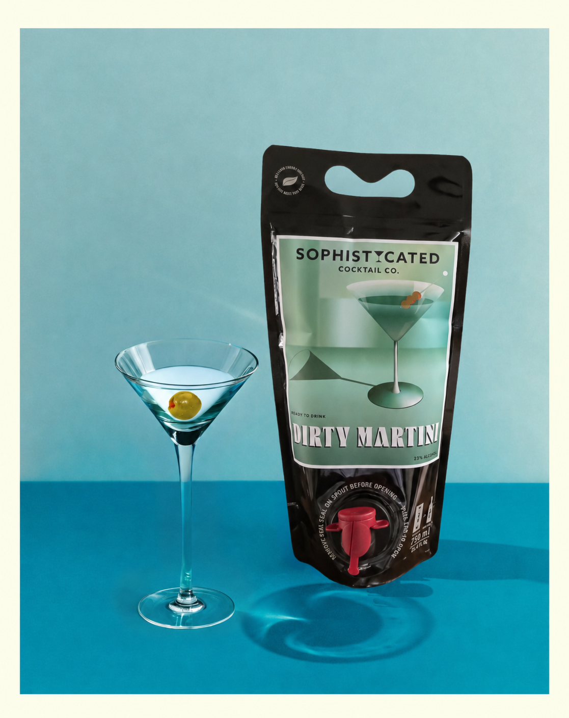 Daring Diana Dirty Martini