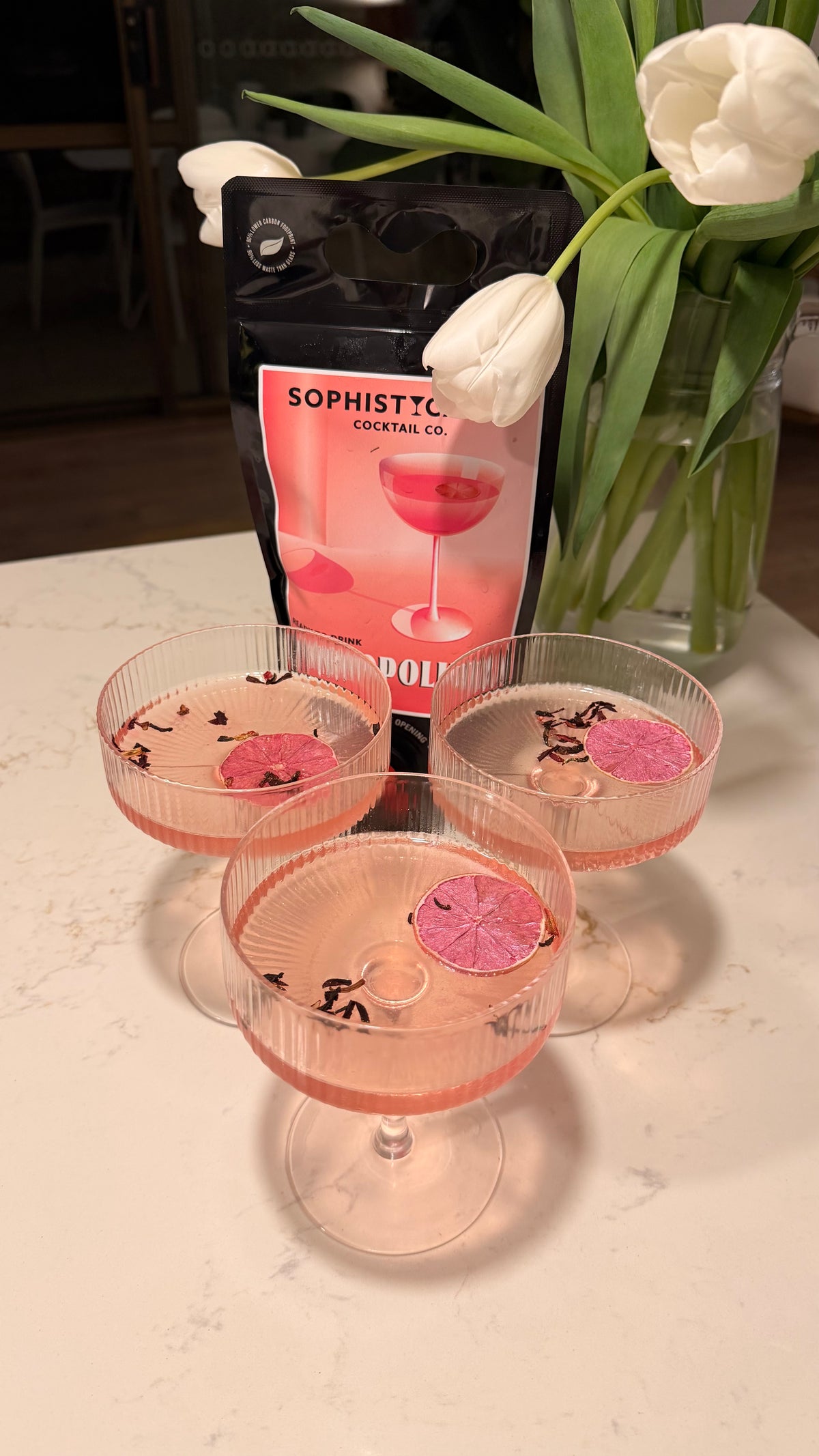 Hot Pink Dehydrated Limes (15 Piece Pack)
